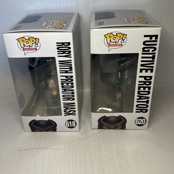 Funko Pop Movies The Predator Fugitive Predator #620 and Rory With Mask #618 - Picture 4 of 7